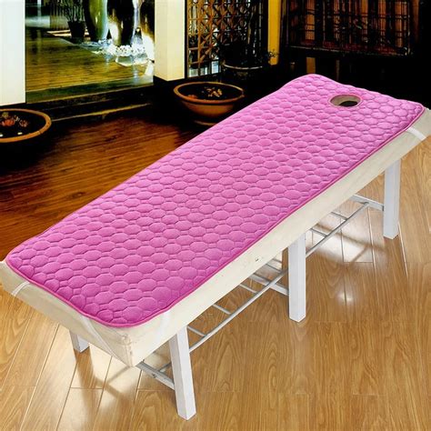 Beauty Salon Non Slip Mattress Bed Sheet Linens Cotton Spa Massage Bed Sheets With Holes Body