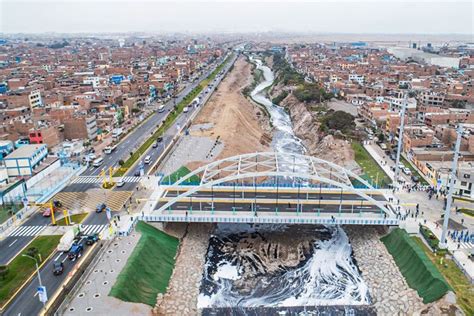 Inauguran Puente Vehicular Sobre El Río Rímac Que Une Lima Y Callao