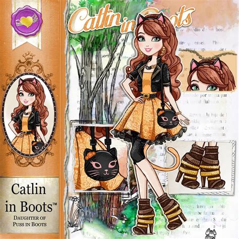 Catin Character Sketch Character Design Ever After High Rebels Ever