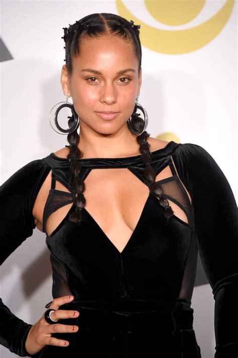 Alicia keys and mila j show off br. Alicia Keys's Braids at the Grammys 2018 | POPSUGAR Beauty ...