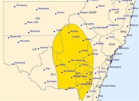Winds Reach 90kmh In Riverina Severe Thunderstorm Warning Issued