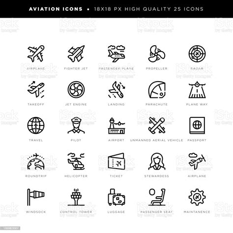 Ikon Penerbangan Ilustrasi Stok Unduh Gambar Sekarang Ikon Simbol