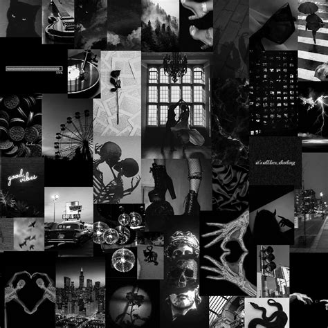 Update More Than 96 Dark Aesthetic Collage Wallpaper Best Vn