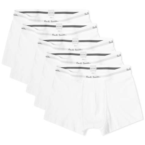 Paul Smith Trunk 5 Pack White End Kr