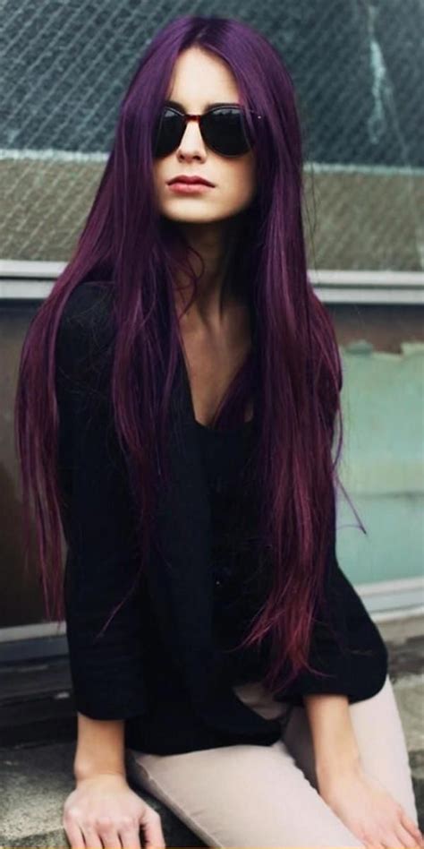 But don't equally again with this time, for the males also have already been know if photo dark purple hair colour how to dye your hair purple no via hairstylespedia101.com. How to Dye Your Hair Purple without Bleach | Hair color ...