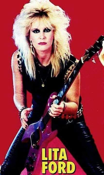 Lita Ford Lita Ford Female Guitarist Female Musicians