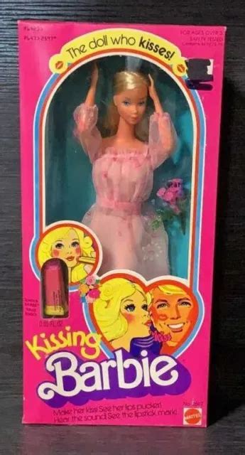 VINTAGE 1978 MATTEL Kissing Barbie Doll 125 00 PicClick