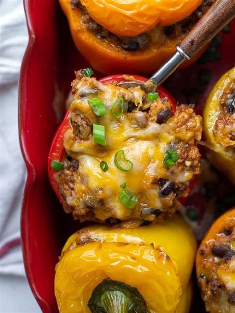 mexican stuffed peppers mamagourmand