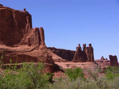 Rock Formations At Arches National Park Moab Utah Smithsonian Photo