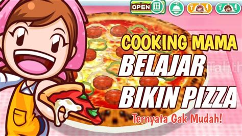 Game Masak Masakan Membuat Pizza Cooking Mama Lets Cook