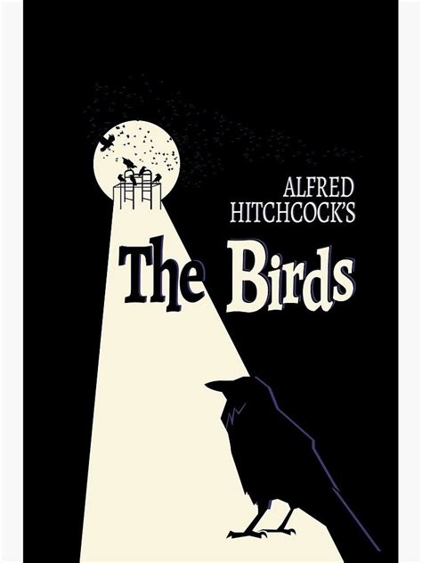 Hitchcocks The Birds Metal Print By Beehivedezines The Birds Movie Hitchcock Alfred