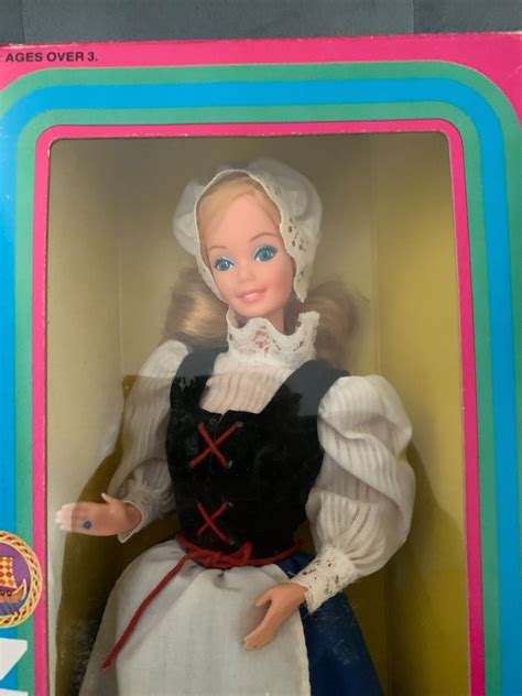 barbie doll swedish 4032 dolls of the world 1980 etsy