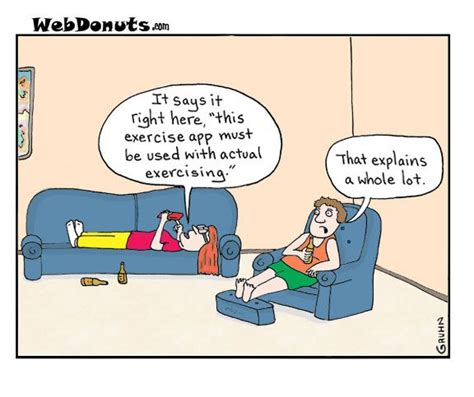 exercise cartoons exercise cartoon webdonuts webcomics paleo workout workout apps workout