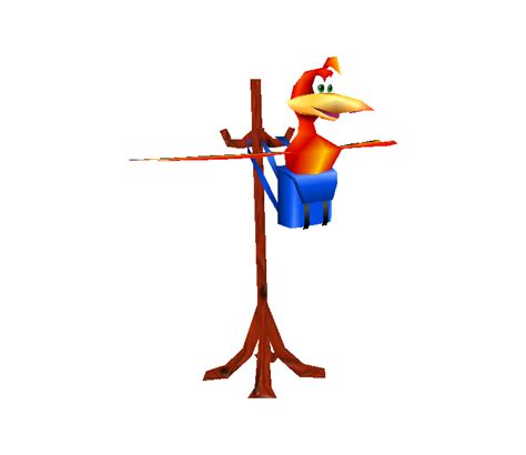 Nintendo 64 Banjo Kazooie Kazooie Rack The Models Resource