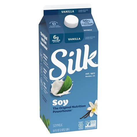 Silk Vanilla Soy Milk Shop Milk At H E B