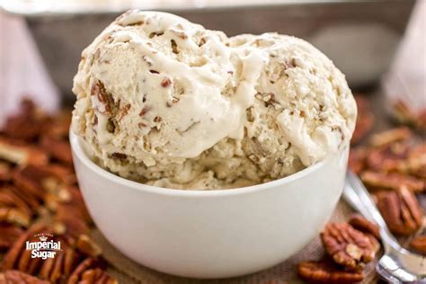 Buttered Pecan Ice Cream Imperial Sugar