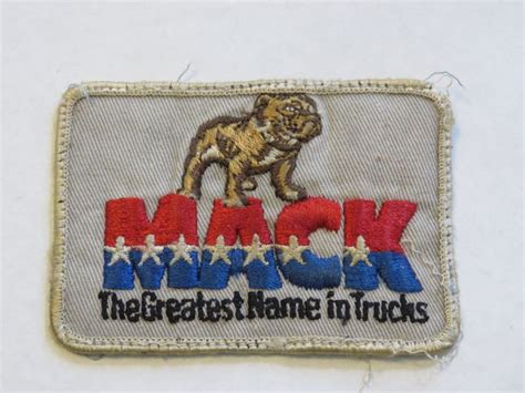 Mack Trucks Bulldog Patch Etsy Mack Trucks Mack Bulldog