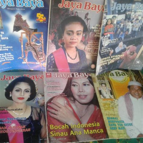 Jual Majalah Bahasa Jawa Jaya Baya Shopee Indonesia