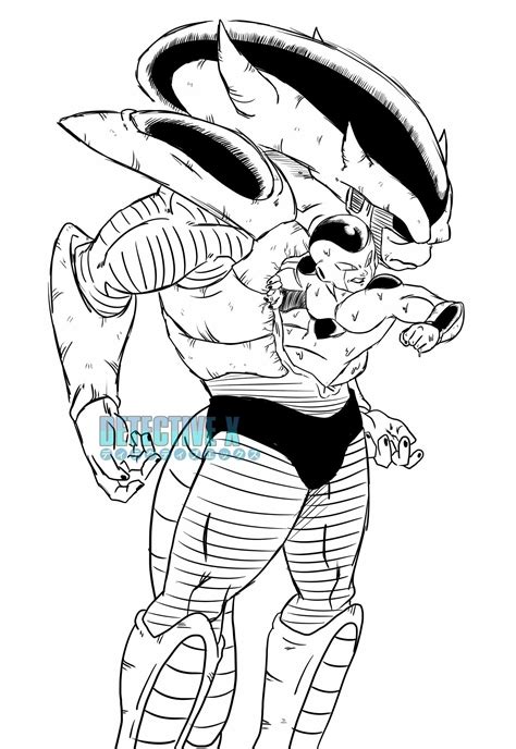 Dragonball Z Frieza Ausmalbilder Coloring Pages For Fans