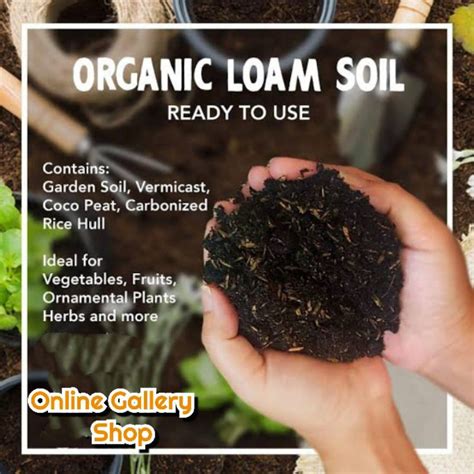 Loam Soil For Gardening1kg Shopee Philippines