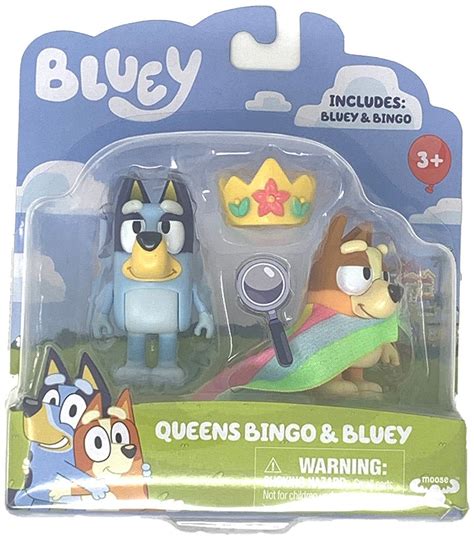 Bluey Series 6 Queens Bingo And Bluey 2 Pack In 2022 Gumby And Pokey