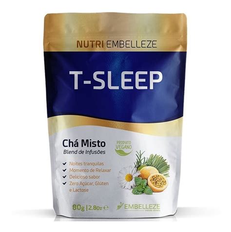 T Sleep Chá Misto 80g Ajuda A Acalmar E Melhorar O Sono Mercadolivre