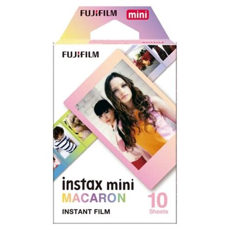 fujifilm instax mini macaron 10 arkuszy wkłady do aparatu niskie ceny i opinie w media expert