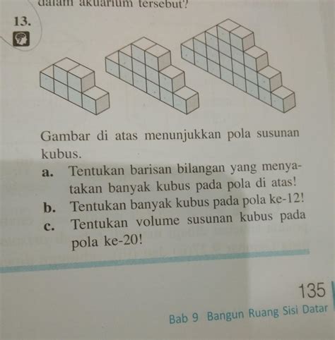 Pola ini membentuk 6 macam variasi jaring seperti gambar dibawah! 13+ Contoh Soal Psikotes Jaring Jaring Bangun Ruang ...