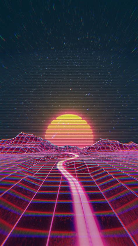 Retro Wave Synth Wave Neon Wave Pinterest Retro Waves Retro And Wallpaper