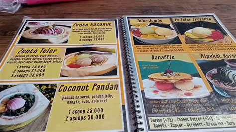 Lengkapnya menu yang ditawarkan oleh hokben ini memang tidak lepas dari kreasi serta rancangan yang mereka buat sendiri dalam membuat sebuah makanan dn minuman siap saji paling di gemari. Daftar Menu Dan Harga di Frozento Samarinda - YouTube