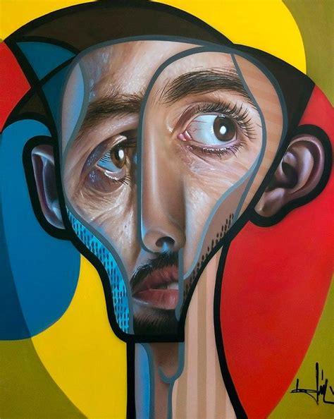 Spanish Artist Miguel Ngel Belinch N Aka Belin Combines Elements