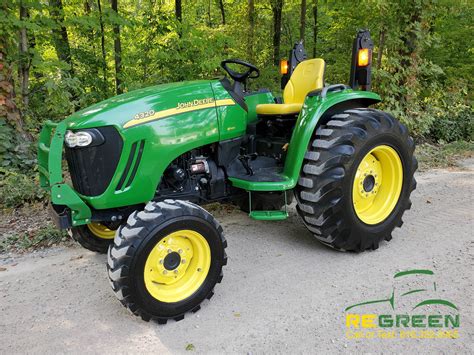 Sold John Deere 4320 Tractor And New 440r Loader Regreen Equipment And