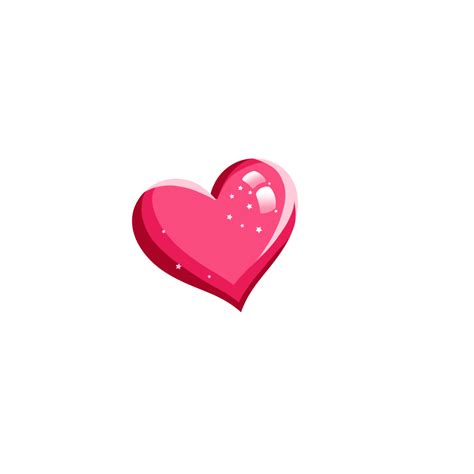 Valentines Day Sticker With Pink Heart 17415863 Png