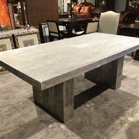 Lampsplus.com has been visited by 100k+ users in the past month Z Gallerie Timber Dining Table | Chairish