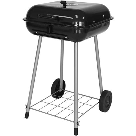 Mobile Charcoal Bbq Grill W Wheels Thirsty Buyer