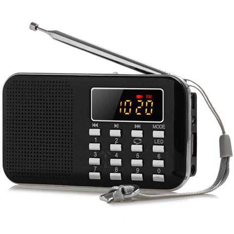 Portable Amfm Mini Radio Speaker Telescopic Antenna Radio Pocket Mp3