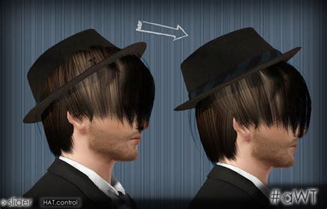 Slider Set Hat Control Hats Sliders Sims 3 Mods
