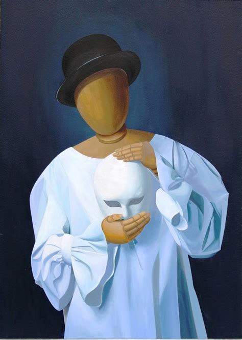 Behind The Mask Painting By Matthias Kreher Saatchi Art