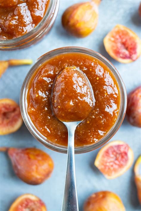 Homemade Fig Jam Recipe Quick And Easy Evolving Table
