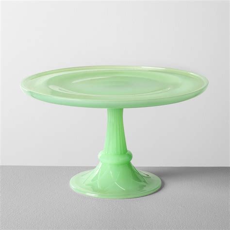 Milk Glass Cake Stand Green Hearth And Hand With Magnolia In 2019