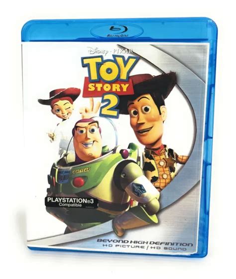Toy Story 2 Blu Ray 1999 Disney Pixar Tom Hanks Ex Rental Region B