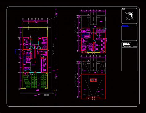 Zona Administrativa En Autocad Librer A Cad