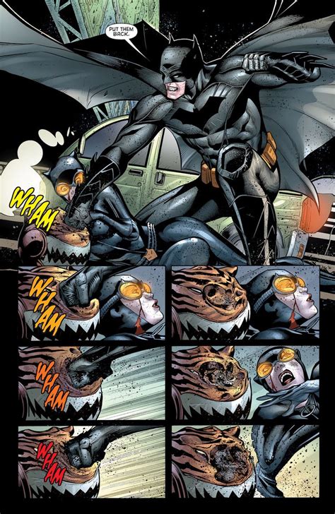 Batman Refuses To Punch Catwoman Batman And Catwomen Pinterest
