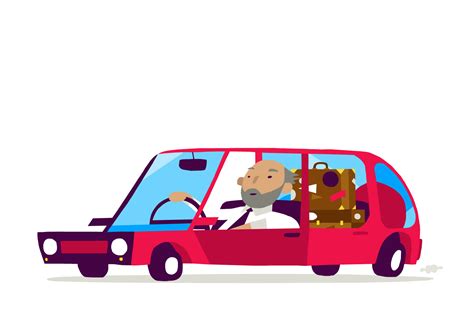 Cartoon Car Driving  Animated Car Driving  Boddeswasusi