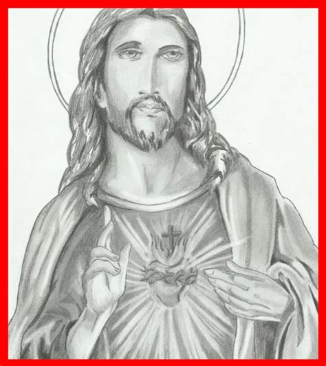 Como Dibujar A Jesus De Nazaret Dibujo A Lapiz How To Draw Jesus Christ