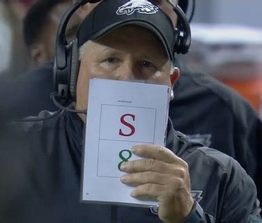 Chip Kelly Is So Lying About About His Playcall Sheet Crossing Broad