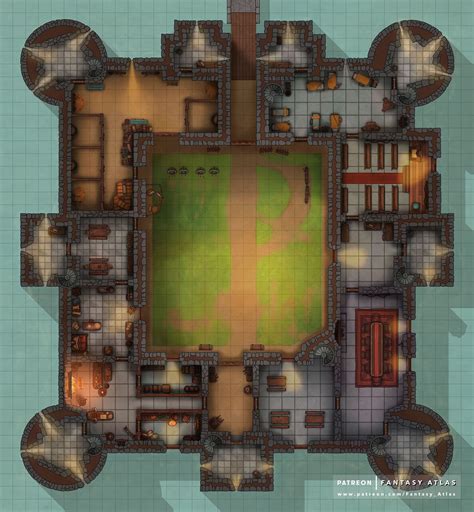Get More From Fantasy Atlas On Patreon Castles Interior Fantasy City