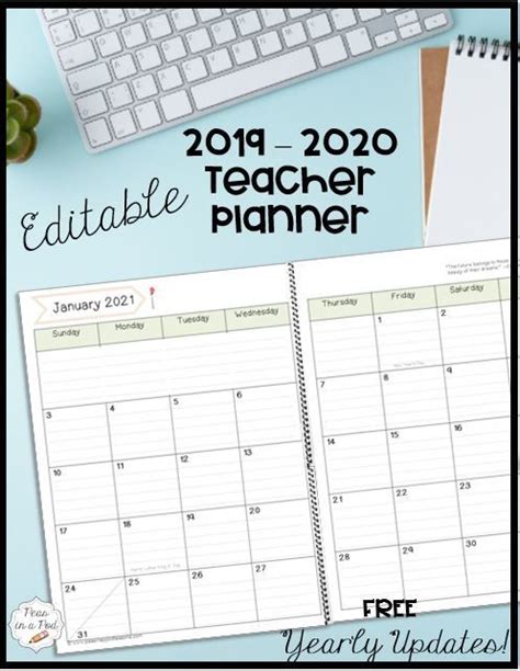 Get A Free Printable Planner For 20202021 120 Pages