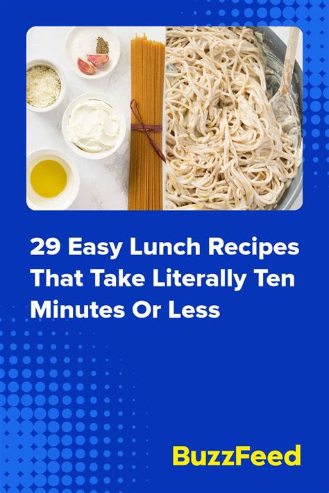 31 easy lunch recipes that take literally ten minutes or less easy lunch recipes lunch