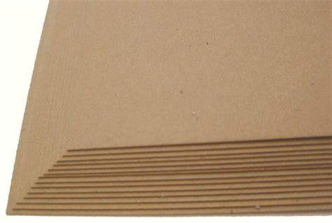 500 Brown Kraft Fiber 80 Cover Paper Sheets 4 X 6 4x6 Inches